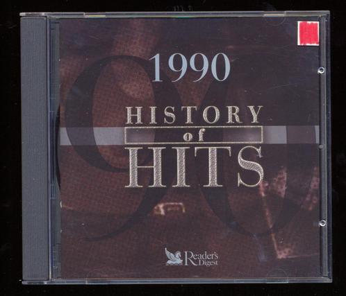 Cd History of hits 1990 - origineel, CD & DVD, CD | Pop, Comme neuf, 1980 à 2000, Enlèvement ou Envoi