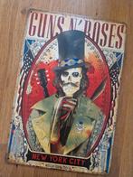 Metalen wandplaat Guns N Roses, Ophalen of Verzenden