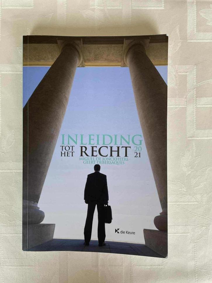 Inleiding tot het recht 2021 M De Jonckheere, G Debersaques, Boeken, Studieboeken en Cursussen, Ophalen