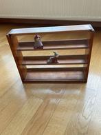 Vintage vitrinekastje maat B36 cm H28 cm D9cm zonder inhoud, Ophalen, Gebruikt