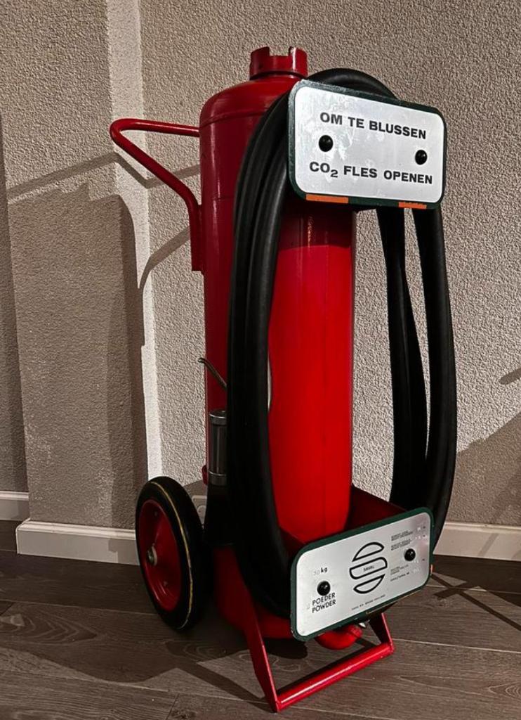 Extincteur à poudre Mancave, Maison & Meubles, Extincteurs & Coffres-forts, Comme neuf, Extincteur, Enlèvement