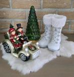 Kerstdecoratie : laarsjes met imitatiebont, Ophalen of Verzenden, Nieuw