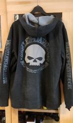 Hoodie met rits Harley Davidson, Jas | textiel, Heren, Harley davidson, Tweedehands