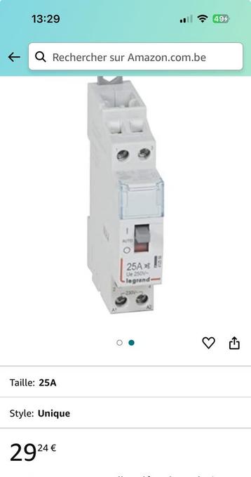 Legrand 25 A contactor beschikbaar voor biedingen