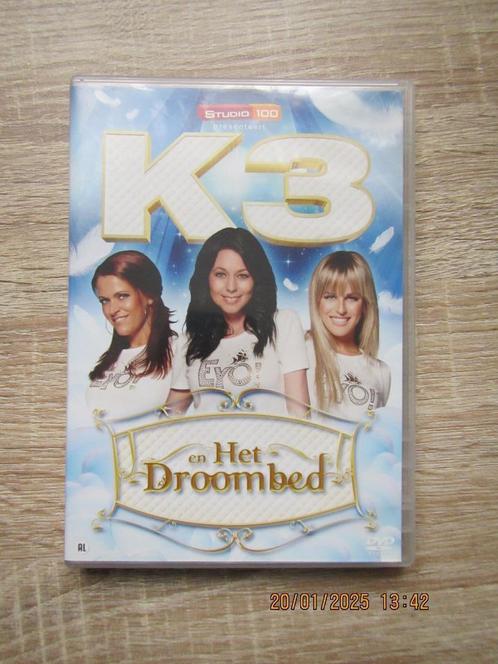 K3 En Het Droombed, Cd's en Dvd's, Dvd's | Kinderen en Jeugd, Zo goed als nieuw, Film, Overige genres, Alle leeftijden, Ophalen of Verzenden