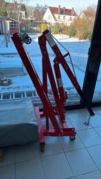 Opvouwbare werkplaatskraan / giraf, Ophalen, Gebruikt