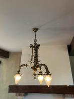 kroonluchter, Huis en Inrichting, Lampen | Kroonluchters, Ophalen, Zo goed als nieuw, Glas, Klassiek