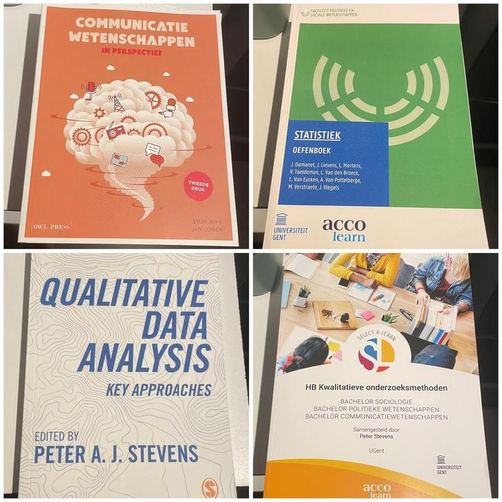 Schakelprogramma Communicatie (1ste sem) UGENT, Boeken, Studieboeken en Cursussen, Nieuw, Hoger Onderwijs, Gamma, Ophalen of Verzenden