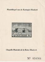 2 Blokjes Muziekkapel Koningin Elisabeth, Postzegels en Munten, Postzegels | Europa | België, Ophalen of Verzenden