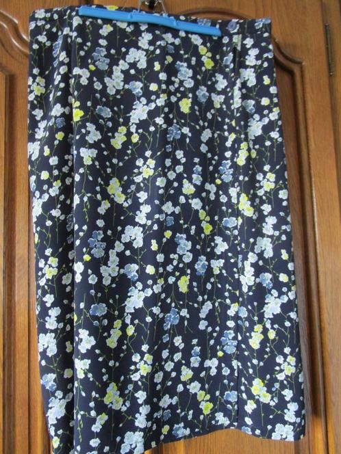 jupe portefeuille, Kleding | Dames, Rokken, Zo goed als nieuw, Blauw, Onder de knie, Ophalen of Verzenden