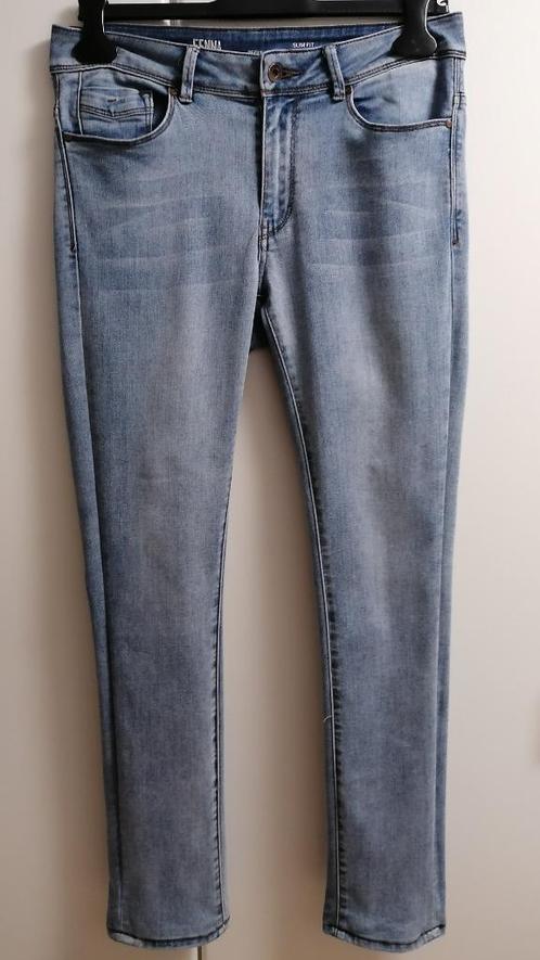 Lichte jeans slim fit Fenna regular front, high back JBC, 40, Kleding | Dames, Spijkerbroeken en Jeans, Zo goed als nieuw, Ophalen of Verzenden