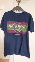 hard rock T-shirt Madrid, Kleding | Heren, T-shirts, Blauw, Gedragen, Maat 46 (S) of kleiner, Ophalen of Verzenden