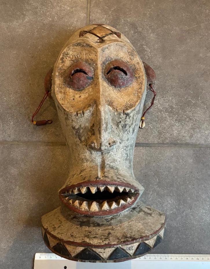 Masque africain expressif, Antiquités & Art, Art | Art non-occidental, Enlèvement ou Envoi