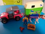 Jeep met paardentrailer, Kinderen en Baby's, Speelgoed | Playmobil, Gebruikt, Ophalen of Verzenden