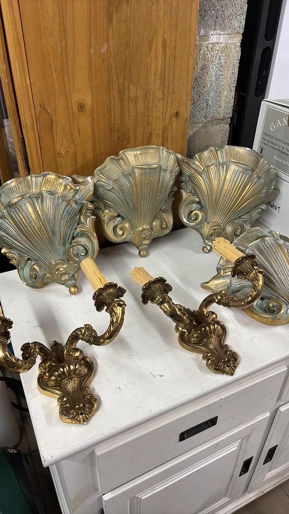 4 appliques murales, Huis en Inrichting, Woonaccessoires | Wanddecoraties, Gebruikt, Ophalen