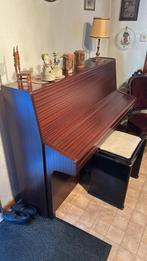 Piano droit KNIGHT, Muziek en Instrumenten, Ophalen, Gebruikt, Bruin, Piano