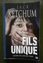 Fils unique - Jack Ketchum - D'après une histoire vraie, Livres, Jack Ketchum, Utilisé, Enlèvement ou Envoi, Amérique