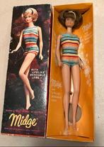 Vintage Midge Bendable Barbie in box 1965, Ophalen of Verzenden, Zo goed als nieuw