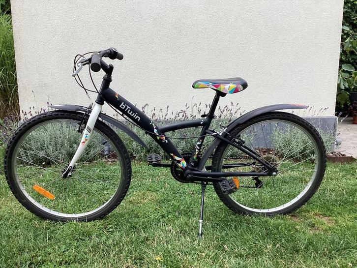 Vélo fille 24 pouces (9-12 ans), Fietsen en Brommers, Fietsen | Meisjes, Gebruikt, 24 inch, Handrem, Versnellingen, Ophalen