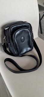 Sac à bandoulière en cuir avec 4 poches zippées., Enlèvement ou Envoi