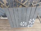 Houten bistro setje, Tuin en Terras, Gebruikt, Tuinset, Hout, Ophalen