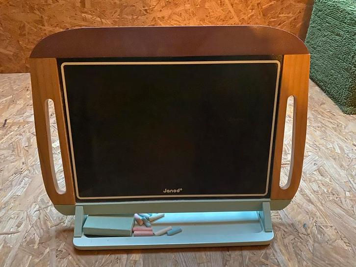 Janod draagbaar krijt en tekenbord, Enfants & Bébés, Jouets | Jouets en bois, Comme neuf, Enlèvement