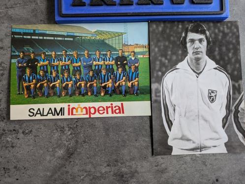 VOETBAL CLUB BRUGGE FC 2 POSTKAARTEN SIXTIES, Hobby en Vrije tijd, Stickers en Plaatjes, Verzenden