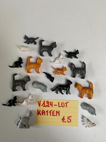 PLAYMOBIL V124: LOT KATTENVARIA beschikbaar voor biedingen
