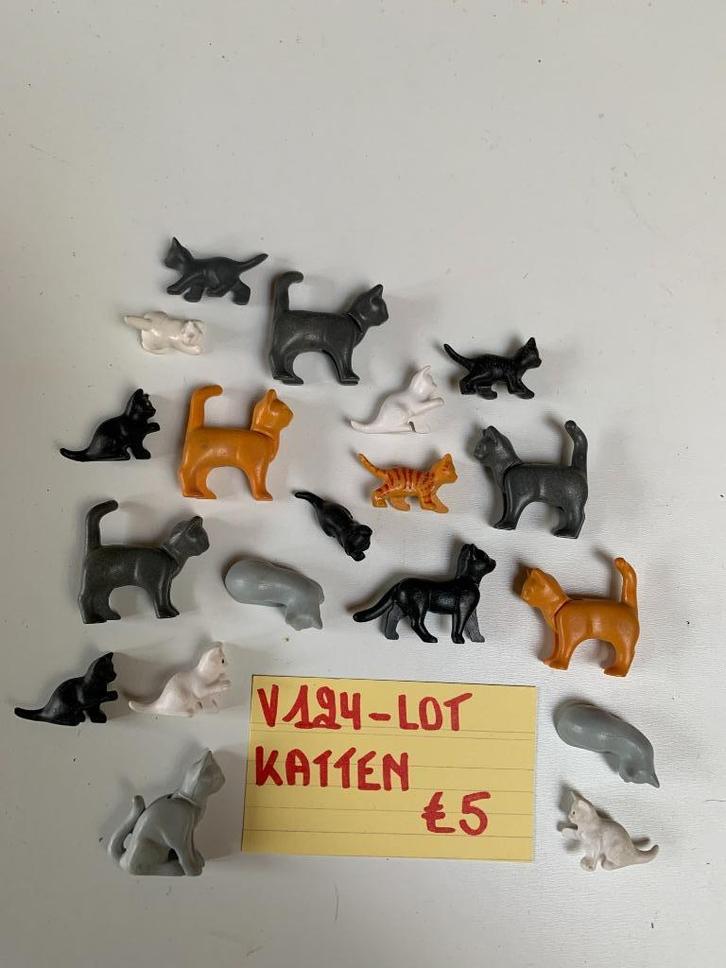 PLAYMOBIL V124: LOT KATTENVARIA, Kinderen en Baby's, Speelgoed | Playmobil, Ophalen of Verzenden