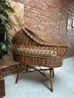 Vintage rieten wieg, Ophalen, Zo goed als nieuw, Wieg
