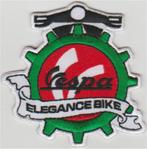 Vespa Elegance Bike stoffen opstrijk patch embleem #15, Verzenden, Nieuw
