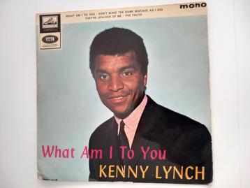 KENNY LYNCH. POPCORN OLDIES EP 45T, CD & DVD, Enlèvement ou Envoi, Comme neuf, EP