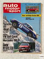 Auto Motor Und Sport #1 Januar 1984 Magazin, Boeken, Ophalen of Verzenden, Gelezen