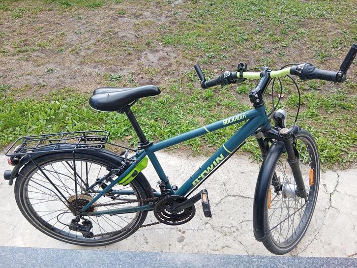 Vélo Btwin, 6-10 ans, roues de 24 pouces., Vélos & Vélomoteurs, Vélos | Garçons, Utilisé, 24 pouces, Vitesses, Enlèvement ou Envoi