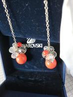 Swarovski oorbellen 50euro, Ophalen, Hangers, Oranje, Zo goed als nieuw