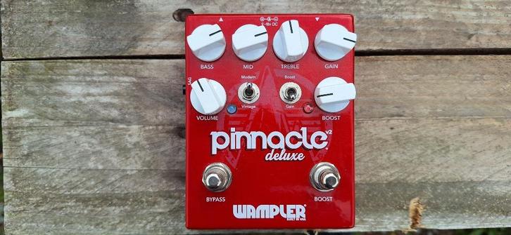 Wampler pinnacle deluxe v2, Muziek en Instrumenten, Effecten, Zo goed als nieuw, Distortion, Overdrive of Fuzz, Ophalen of Verzenden
