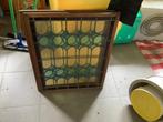 2 glasramen in lood, Antiek en Kunst, Antiek | Glaswerk en Kristal, Ophalen