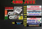Mini Super Nintendo Mini Snes Nes + 4856 Jeux, Consoles de jeu & Jeux vidéo, Utilisé, Envoi, Avec jeux, Avec 2 manettes