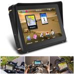 7' inch MOTOR Navigatie Waterproof Motorcycle GPS EU Map.BT, Nieuw