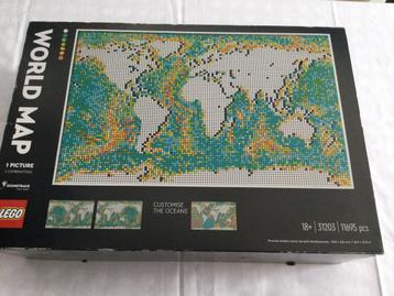 Lego world map 18++++ Nieuw beschikbaar voor biedingen