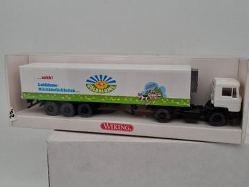MAN vrachtwagen Goldblume Zuivelproducten - Wiking 1/87 beschikbaar voor biedingen
