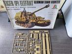 1/35 Italaerei Tiger(P) Elefant German Tank Hunter, Hobby en Vrije tijd, Modelbouw | Auto's en Voertuigen, Gebruikt, Tank, Italeri