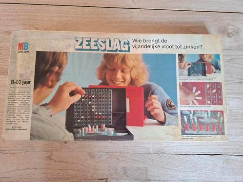 MB spellen Zeeslag spel vintage 1972, Hobby en Vrije tijd, Gezelschapsspellen | Bordspellen, Gebruikt, Een of twee spelers, Ophalen of Verzenden