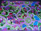 Kindertapijt Prinses Verkeer en Kastelen Roze 200 x 140 cm, 100 à 150 cm, Autres couleurs, Speeltapijt, Princesses & Verkeer, 150 à 200 cm