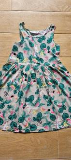 Jurk met jungle print- H&M - maat 134/140 = 8/10 jaar, Gebruikt, Meisje, H&M, Ophalen of Verzenden