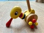 Houten loopeend Eend, Enlèvement, Utilisé, Jouet à Pousser ou Tirer