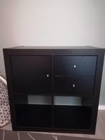 Kallax kast ikea zwart, Huis en Inrichting, Ophalen, Gebruikt, Overige materialen, 50 tot 100 cm