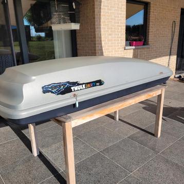 Thule  dakkoffer xxl 700 al of niet met dakdragers ., Enlèvement ou Envoi, Comme neuf