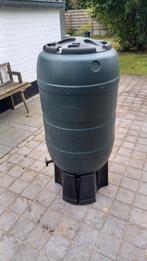 Regenton + voet, Tuin en Terras, Regentonnen, Ophalen, Zo goed als nieuw
