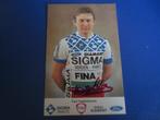 wielerkaart 1988 team sigma  paul haghedooren  signe, Sport en Fitness, Verzenden, Zo goed als nieuw